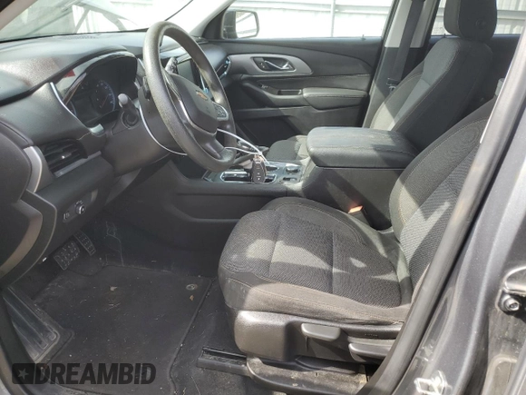 2018 Chevrolet Traverse LS with VIN 1GNEVFKW0JJ202173, listed as a Copart auction lot 47083575 with 0 mi miles and Salvage Title. Bid and sale history available at carsss.com. Image 7.