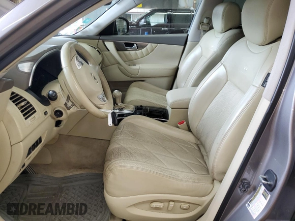 2009 Infiniti FX35 with VIN JNRAS18U29M100117, listed as a Copart auction lot 72066694 with 153,611 mi miles and Salvage Title. Bid and sale history available at carsss.com. Image 7.