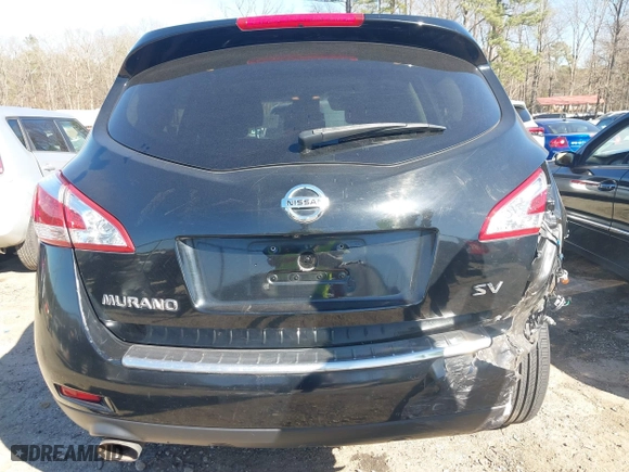 2011 Nissan Murano SV with VIN JN8AZ1MW2BW177233, listed as a IAAI auction lot 41674666 with 132,200 mi miles. Bid and sale history available at carsss.com. Image 16.