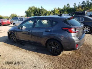 2024 Subaru Impreza Sport with VIN JF1GUAFC9R8316608, listed as a Copart auction lot 71682494 with 7,884 mi miles and Salvage Title. Bid and sale history available at carsss.com. Image 2.