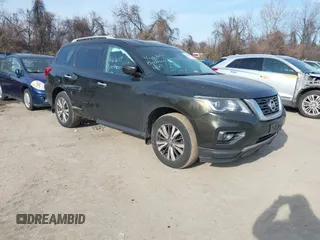 2017 Nissan Pathfinder SL with VIN 5N1DR2MM3HC607984, listed as a IAAI auction lot 41161697 with 168,777 mi miles and . Bid and sale history available at DreamBid. Image 1.