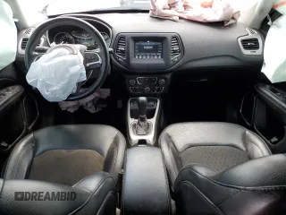 2020 Jeep Compass Latitude with VIN 3C4NJCBB1LT225067, listed as a Copart auction lot 47819295 with 55,579 mi miles and Salvage Title. Bid and sale history available at carsss.com. Image 8.