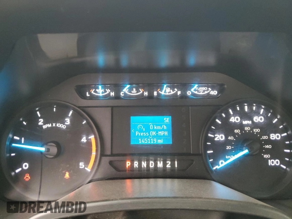 2017 Ford Super Duty F-250 SRW XLT with VIN 1FTBF2BT0HED67490, listed as a Copart auction lot 79875664 with 145,119 mi miles and Salvage Title. Bid and sale history available at carsss.com. Image 9.