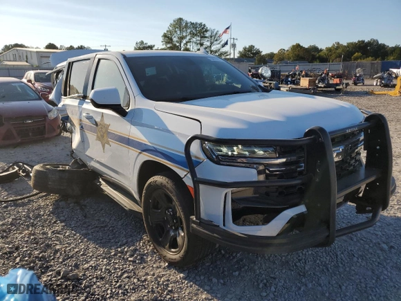 2022 Chevrolet Tahoe Commercial with VIN 1GNSKLED6NR154657, listed as a Copart auction lot 75479404 with 52,769 mi miles and Salvage Title. Bid and sale history available at carsss.com. Image 4.