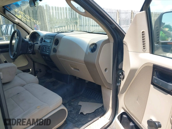 2005 Ford F-150 XL with VIN 1FTRF12255KD05760, listed as a IAAI auction lot 42642783 with 230,343 mi miles and . Bid and sale history available at DreamBid. Image 5.