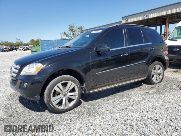 2011 Mercedes-Benz M 350 with VIN 4JGBB5GB6BA751295, listed as a Copart auction lot 44600815 with 80,125 mi miles and Salvage title. Bid and sale history available at DreamBid. Image 1.