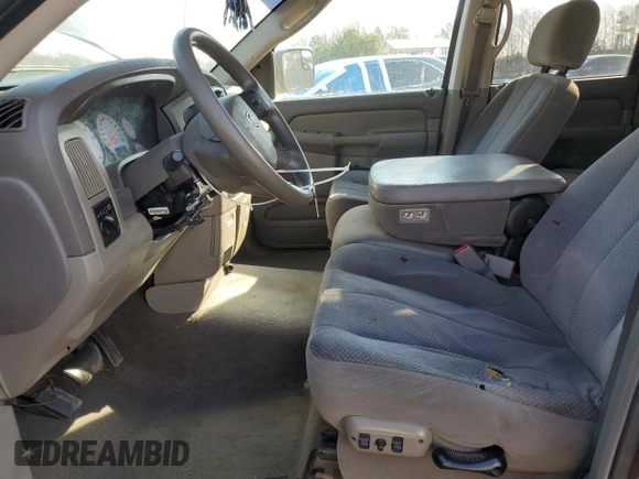 2005 Dodge 1500 SLT with VIN 1D7HA18D45J544330, listed as a Copart auction lot 50038735 with 189,333 mi miles and Salvage Title. Bid and sale history available at DreamBid. Image 7.