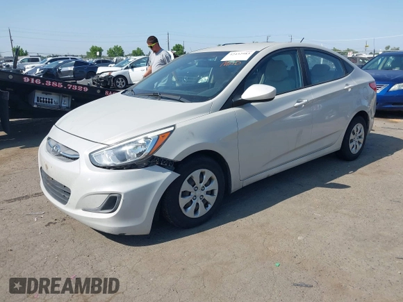 2016 Hyundai Accent SE z VIN KMHCT4AE9GU107391, wystawiony jako IAAI lot #42432983 z przebiegiem 132 260 mil mil oraz . Historia ofert i sprzedaży dostępna na DreamBid. Obrazek 2.