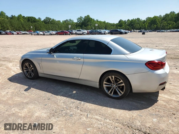 2018 BMW 4 Series 430i xDrive with VIN WBA4Z3C56JEC47835, listed as a Copart auction lot 59379125 with 159,907 mi miles and Salvage title. Bid and sale history available at DreamBid. Image 2.