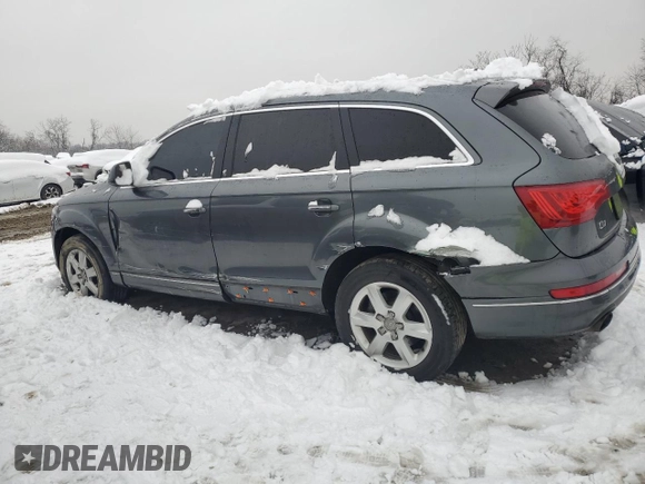 2015 Audi Q7 3.0T Premium with VIN WA1CGAFE4FD026520, listed as a Copart auction lot 44935935 with 128,856 mi miles and Salvage Title. Bid and sale history available at carsss.com. Image 2.