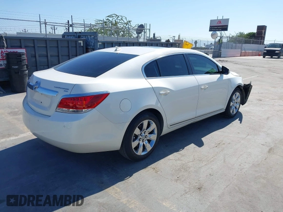 2010 Buick LaCrosse CXL with VIN 1G4GC5EG6AF316666, listed as a IAAI auction lot 42887466 with 127,496 mi miles and . Bid and sale history available at DreamBid. Image 4.