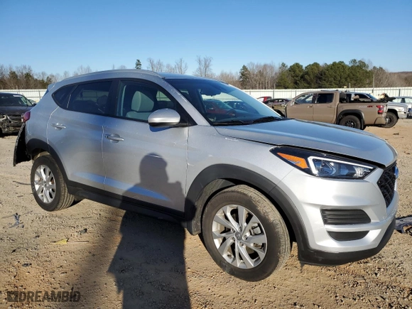 2019 Hyundai Tucson Value with VIN KM8J3CA47KU953648, listed as a Copart auction lot 87482524 with 26,612 mi miles and Salvage Title. Bid and sale history available at carsss.com. Image 4.