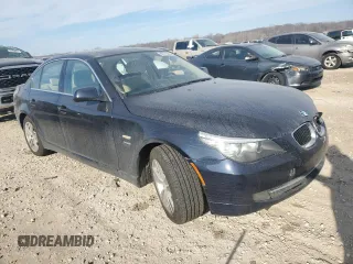 2010 BMW 5 Series 528i xDrive with VIN WBANV1C53AC445348, listed as a Copart auction lot 85773804 with 146,573 mi miles and Salvage Title. Bid and sale history available at carsss.com. Image 4.