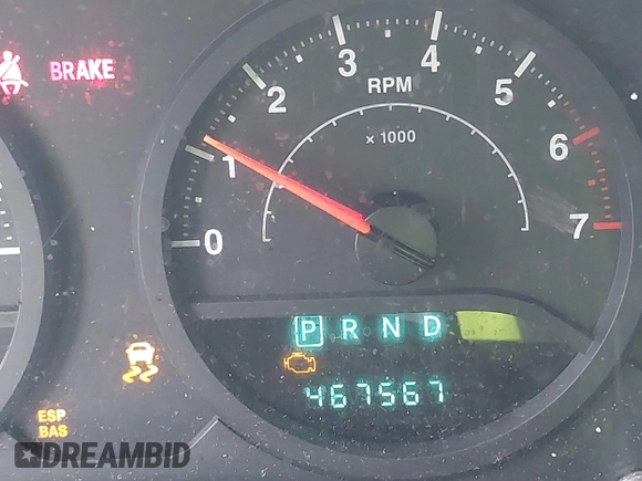 2007 Jeep Wrangler Unlimited X with VIN 1J8GB39107L114510, listed as a IAAI auction lot 41736367 with 467,567 mi miles and . Bid and sale history available at DreamBid. Image 15.