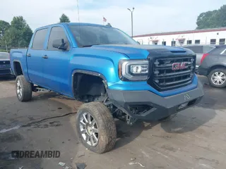 2016 GMC Sierra 1500 SLT with VIN 3GTU2NEC9GG108568, listed as a IAAI auction lot 40306540 with 75,604 mi miles and . Bid and sale history available at DreamBid. Image 1.