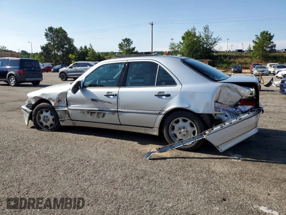 2000 Mercedes-Benz C 230 Kompressor with VIN WDBHA24G5YA855851, listed as a Copart auction lot 59222905 with Not provided miles and Salvage title. Bid and sale history available at DreamBid. Image 2.
