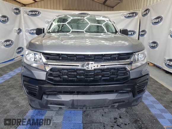 2021 Chevrolet Colorado 2WD Work Truck with VIN 1GCGSBEA8M1173111, listed as a Copart auction lot 55069915 with 95,665 mi miles and Clean title. Bid and sale history available at DreamBid. Image 5.