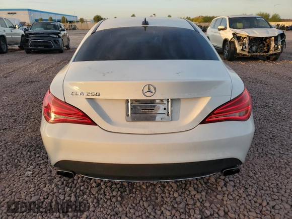 2015 Mercedes-Benz CLA 250 with VIN WDDSJ4EB1FN257788, listed as a Copart auction lot 55452535 with 145,533 mi miles and Salvage Title. Bid and sale history available at DreamBid. Image 6.