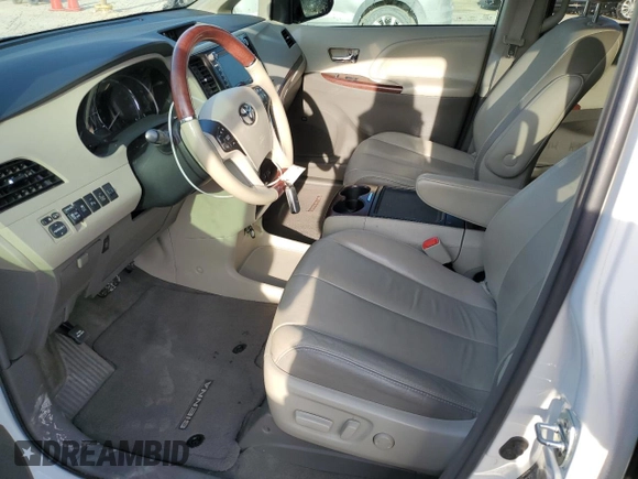 2013 Toyota Sienna XLE AAS with VIN 5TDYK3DC6DS402661, listed as a Copart auction lot 54224185 with 108,061 mi miles and Salvage Title. Bid and sale history available at carsss.com. Image 7.