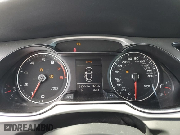 2015 Audi A4 Premium with VIN WAUBFAFLXFN031974, listed as a Copart auction lot 51369285 with 159,560 mi miles and Clean Title. Bid and sale history available at carsss.com. Image 9.