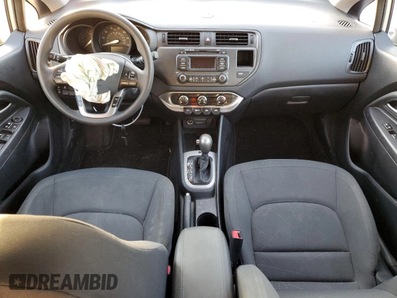 2012 Kia Rio EX with VIN KNADN5A38C6011321, listed as a Copart auction lot 75755234 with 111,405 mi miles and Salvage Title. Bid and sale history available at carsss.com. Image 8.
