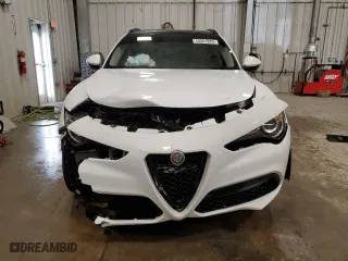 2019 Alfa Romeo Stelvio Ti Sport with VIN ZASPAKBN3K7C45232, listed as a Copart auction lot 48581885 with 0 mi miles and Non Repairable. Bid and sale history available at carsss.com. Image 5.
