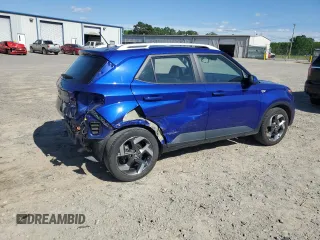 2023 Hyundai Venue Limited with VIN KMHRC8A30PU215947, listed as a Copart auction lot 53524615 with 52,681 mi miles and Salvage Title. Bid and sale history available at DreamBid. Image 3.