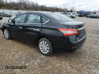 2015 Nissan Sentra SV with VIN 3N1AB7APXFL643408, listed as a Copart auction lot 47801415 with 154,392 mi miles and Salvage Title. Bid and sale history available at carsss.com. Image 2.