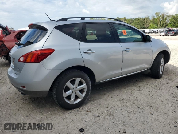 2009 Nissan Murano SL with VIN JN8AZ18U69W024146, listed as a Copart auction lot 68298204 with 170,562 mi miles and Salvage Title. Bid and sale history available at carsss.com. Image 3.