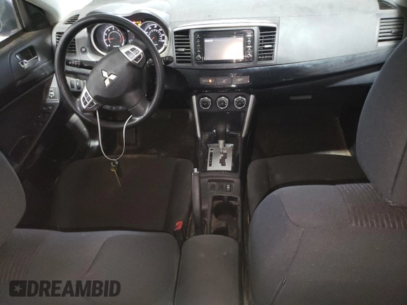 2017 Mitsubishi Lancer ES with VIN JA32V2FW1HU000514, listed as a Copart auction lot 82189384 with 111,642 mi miles and Salvage Title. Bid and sale history available at carsss.com. Image 8.