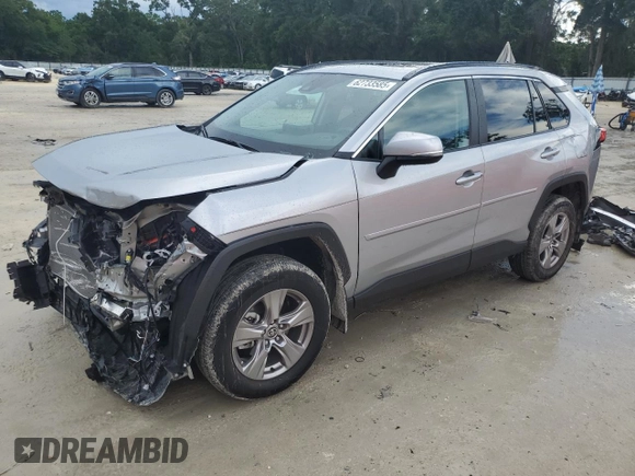 2022 Toyota RAV4 XLE with VIN 2T3W1RFV3NW203742, listed as a Copart auction lot 62733585 with 6,668 mi miles and Non repairable. Bid and sale history available at DreamBid. Image 1.