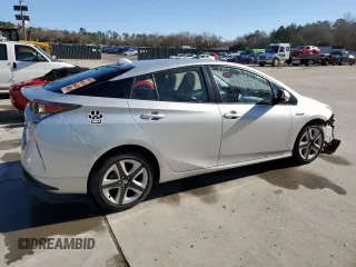 2017 Toyota Prius Two with VIN JTDKARFUXH3037331, listed as a Copart auction lot 89314285 with 74,619 mi miles and Salvage Title. Bid and sale history available at carsss.com. Image 3.