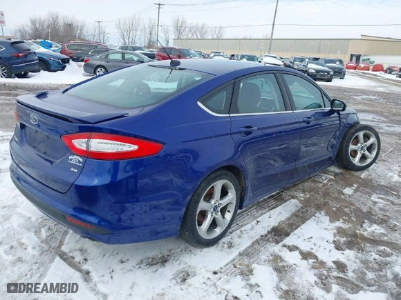 2016 Ford Fusion SE with VIN 3FA6P0H75GR206065, listed as a IAAI auction lot 41538051 with 103,136 mi miles. Bid and sale history available at carsss.com. Image 4.