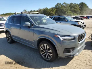 2020 Volvo XC90 Momentum with VIN YV4102CK6L1535701, listed as a Copart auction lot 75656114 with 93,121 mi miles and Salvage Title. Bid and sale history available at carsss.com. Image 4.