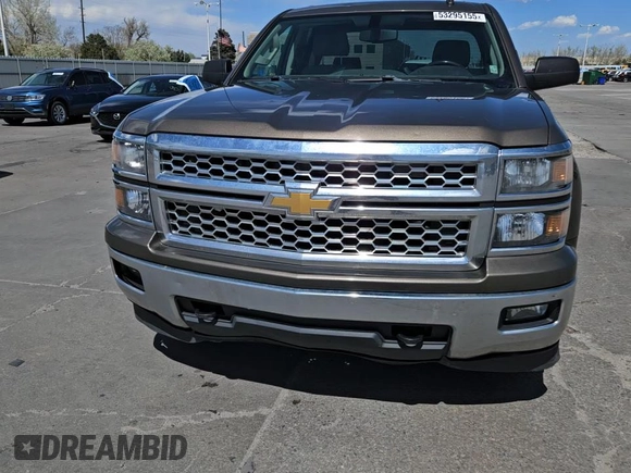 2014 Chevrolet Silverado 1500 LT with VIN 1GCVKREC7EZ361770, listed as a Copart auction lot 53295155 with 152,444 mi miles and Salvage Title. Bid and sale history available at DreamBid. Image 13.