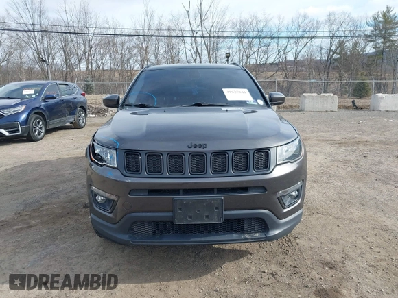 2019 Jeep Compass Latitude with VIN 3C4NJDBB4KT593022, listed as a IAAI auction lot 41627841 with 69,443 mi miles and . Bid and sale history available at DreamBid. Image 12.