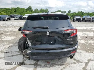 2023 Acura RDX w/A-Spec Package with VIN 5J8TC2H66PL006825, listed as a Copart auction lot 58852025 with 26,109 mi miles and Salvage title. Bid and sale history available at DreamBid. Image 6.