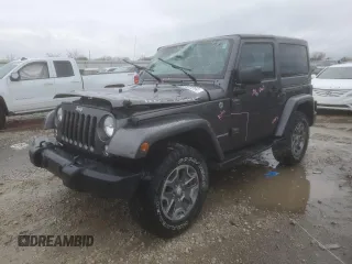 2014 Jeep Wrangler Rubicon with VIN 1C4BJWCG9EL189819, listed as a Copart auction lot 80522204 with 82,083 mi miles and Salvage title. Bid and sale history available at DreamBid. Image 1.