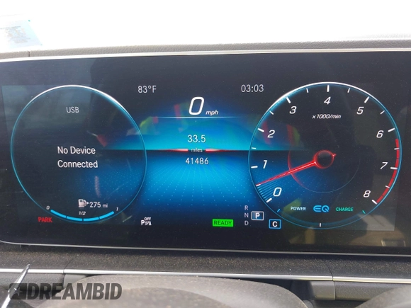 2020 Mercedes-Benz GLS 450 with VIN 4JGFF5KE9LA161262, listed as a IAAI auction lot 42149714 with 41,486 mi miles and . Bid and sale history available at DreamBid. Image 7.