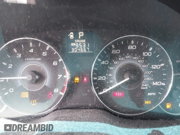 2010 Subaru Outback Premium All-Weather Anniversary with VIN 4S4BRBGCXA3314146, listed as a IAAI auction lot 42144047 with 304,667 mi miles and . Bid and sale history available at DreamBid. Image 7.