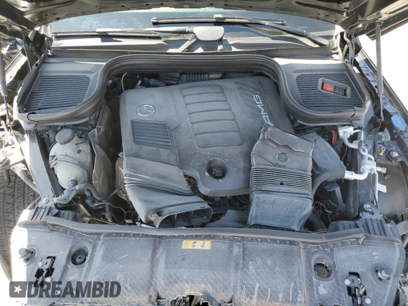 2024 Mercedes-Benz GLE 53 AMG with VIN 4JGFD6BB0RB109765, listed as a Copart auction lot 53395805 with 10,542 mi miles and Salvage title. Bid and sale history available at DreamBid. Image 12.
