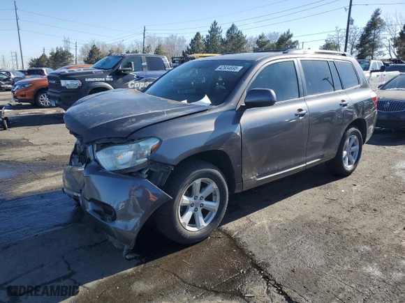 2010 Toyota Highlander SE with VIN 5TDJK3EH0AS011416, listed as a Copart auction lot 42834695 with 175,402 mi miles and Salvage Title. Bid and sale history available at carsss.com. Image 1.