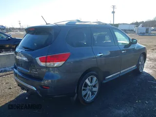 2013 Nissan Pathfinder SL with VIN 5N1AR2MM0DC606403, listed as a IAAI auction lot 41402104 with 128,644 mi miles and . Bid and sale history available at DreamBid. Image 4.