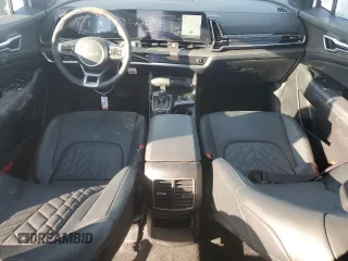2024 Kia Sportage X-Line with VIN 5XYK6CDF9RG211227, listed as a Copart auction lot 43651765 with 6,386 mi miles and Salvage Title. Bid and sale history available at carsss.com. Image 8.