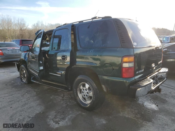 2001 Chevrolet Tahoe LT with VIN 1GNEK13T41J219414, listed as a Copart auction lot 44401445 with 0 mi miles and Non Repairable. Bid and sale history available at carsss.com. Image 2.