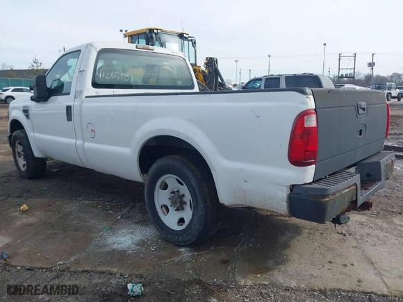 2008 Ford Super Duty F-350 SRW XL with VIN 1FTSF30568ED20474, listed as a IAAI auction lot 41362037 with 141,210 mi miles. Bid and sale history available at carsss.com. Image 3.