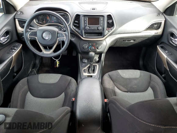 2018 Jeep Cherokee Latitude Tech Connect with VIN 1C4PJMCB5JD520365, listed as a Copart auction lot 53611414 with 110,229 mi miles and Salvage title. Bid and sale history available at DreamBid. Image 8.