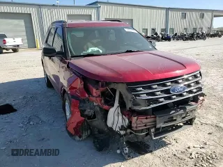 2017 Ford Explorer with VIN 1FM5K7B84HGB62661, listed as a Copart auction lot 53050855 with 106,320 mi miles and Salvage title. Bid and sale history available at DreamBid. Image 12.