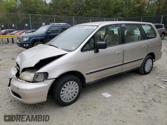 1996 Honda Odyssey with VIN JHMRA184XTC004544, listed as a Copart auction lot 53875355 with 165,945 mi miles and Salvage title. Bid and sale history available at DreamBid. Image 1.