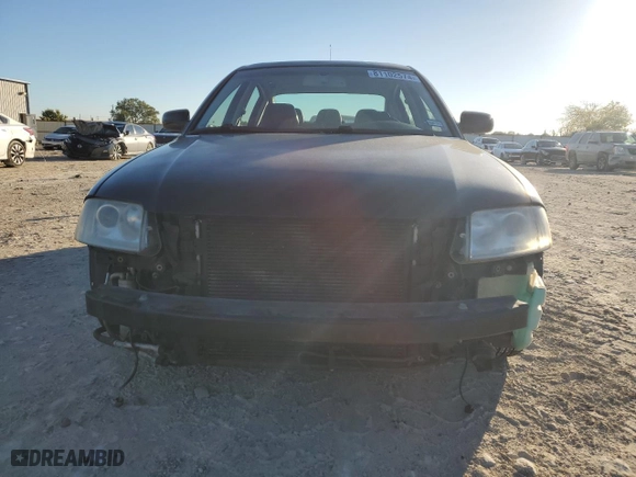 2003 Volkswagen Passat GLX with VIN WVWRH63B23P206500, listed as a Copart auction lot 81102574 with 76,807 mi miles and Salvage Title. Bid and sale history available at carsss.com. Image 5.